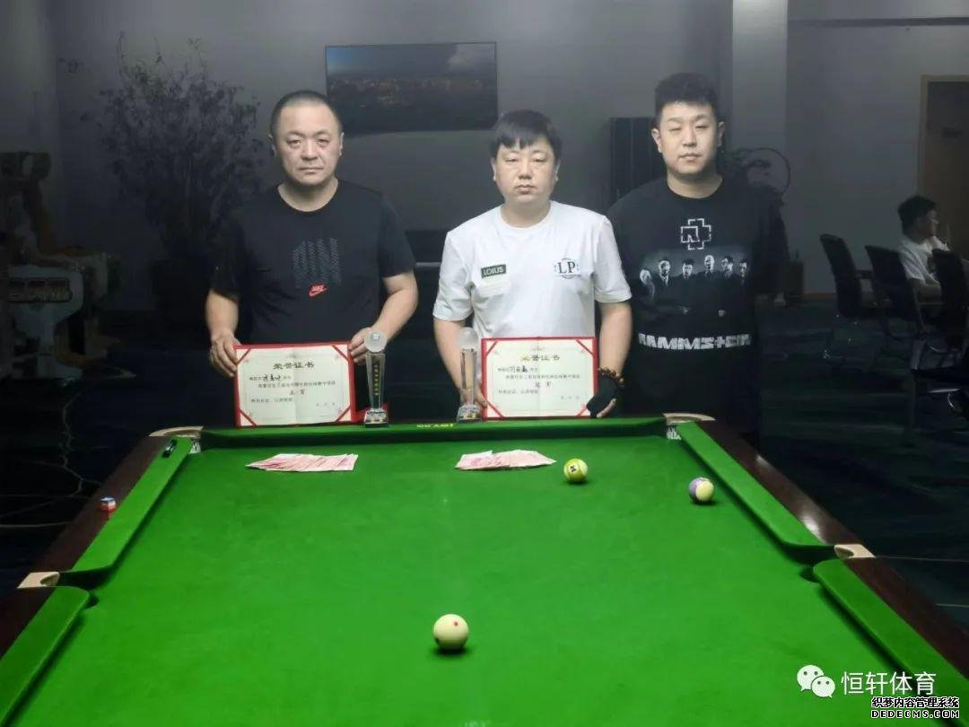 捷报 | 恭喜LP球员 刘在磊夺得邢台市三茗台球俱乐部台球比赛​冠军